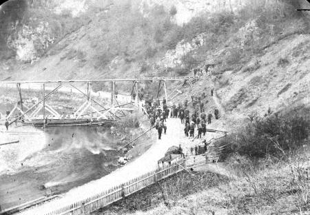 Izgradnja železniškega predora Skorno v Penku 1890 (1)
